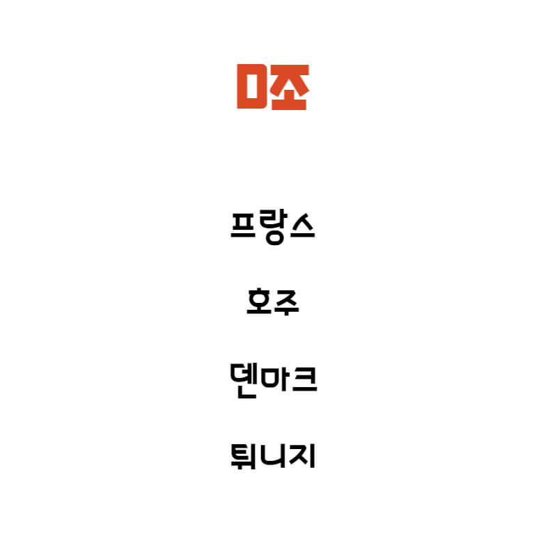 카타르 월드컵 일정