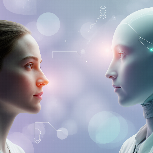 AI와 인간의 의사소통을 표현