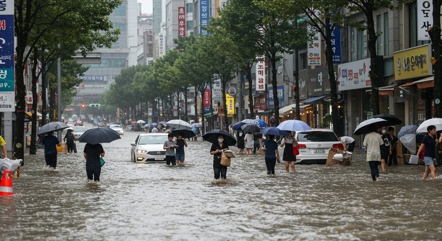 2025강남홍수 강남구홍수대비 강남구홍수