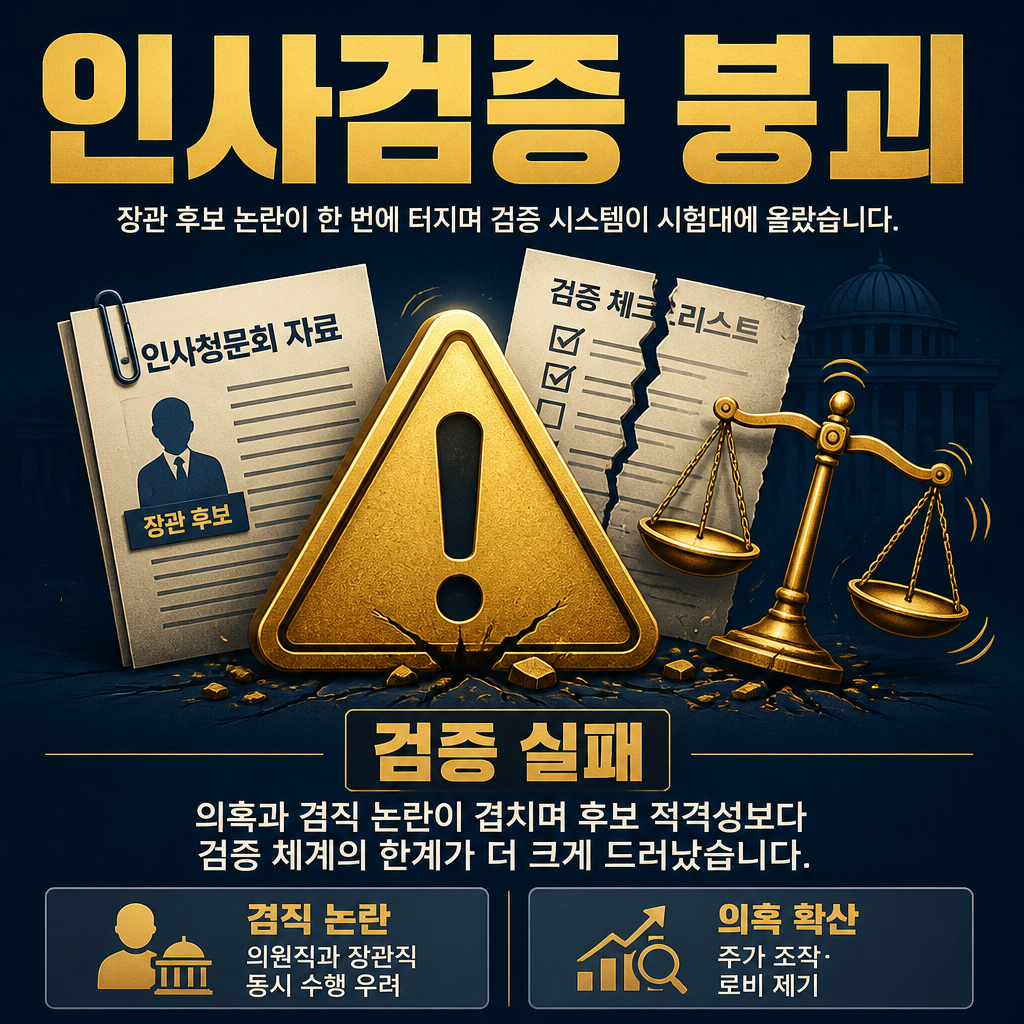 인사검증 붕괴