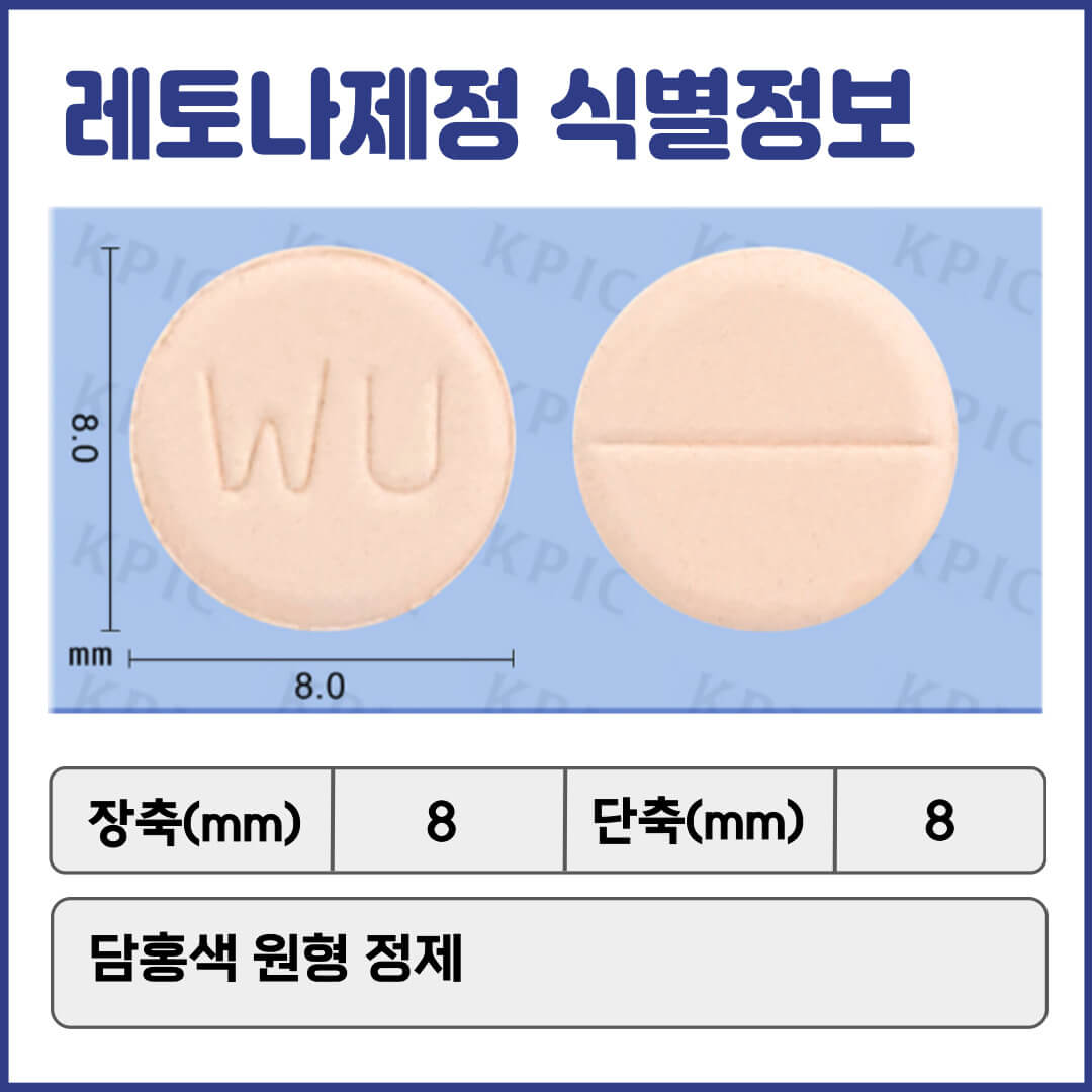 레토나제정 식별정보