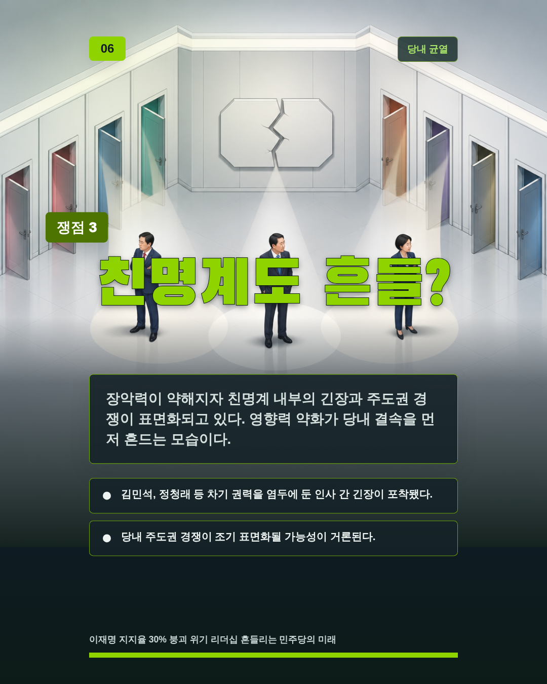 친명계도 흔들?