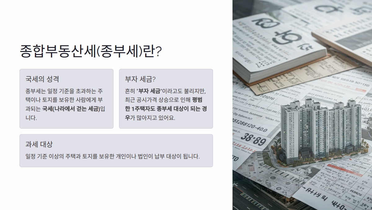 종합부동산세(종부세) 계산