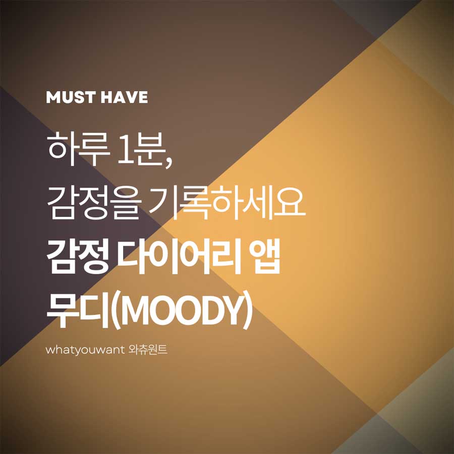 감정 다이어리 앱, 무디moody