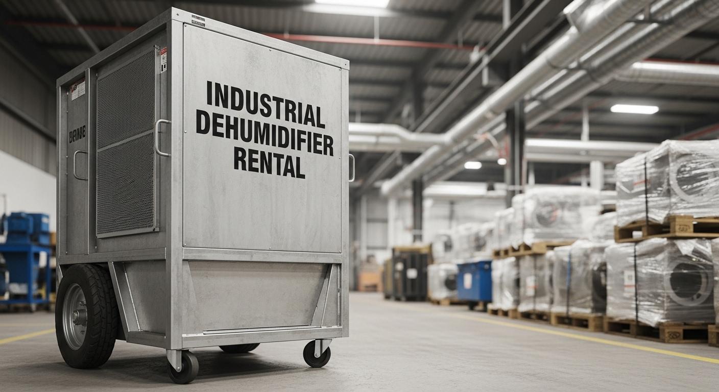 산업용 제습기 임대