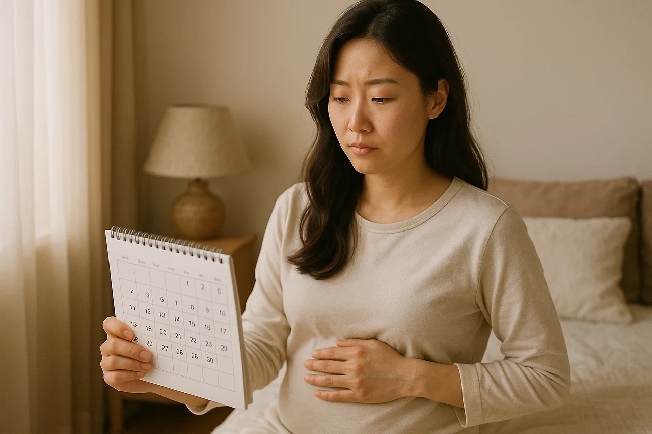 생리 늦어질 때 배 아프고 냉 많아진다면? 흔한 증상별 의미 총정리