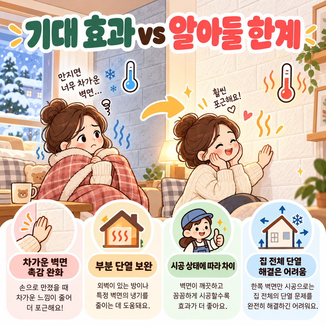 접착식단열벽지