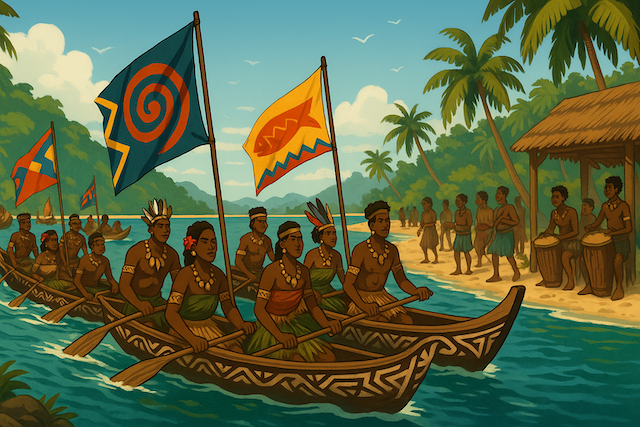 바다의 자식들이 모이는 날, 솔로몬 제도의 &lsquo;파나 파나 축제&rsquo;