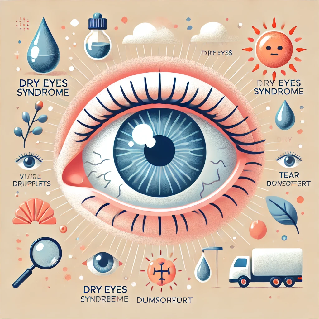 눈건강을 표현한 사진