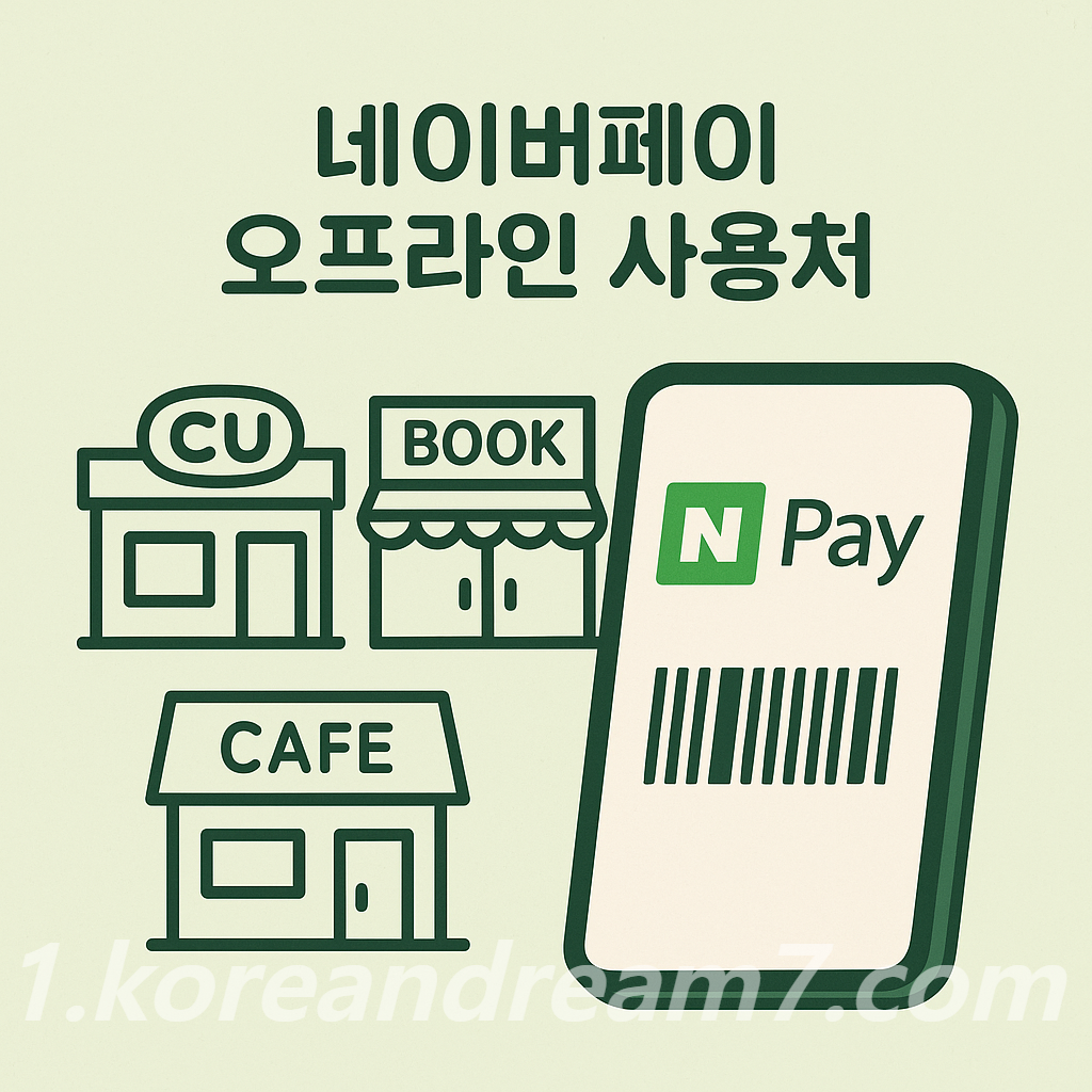 네이버페이 오프라인 사용처 완벽 정리