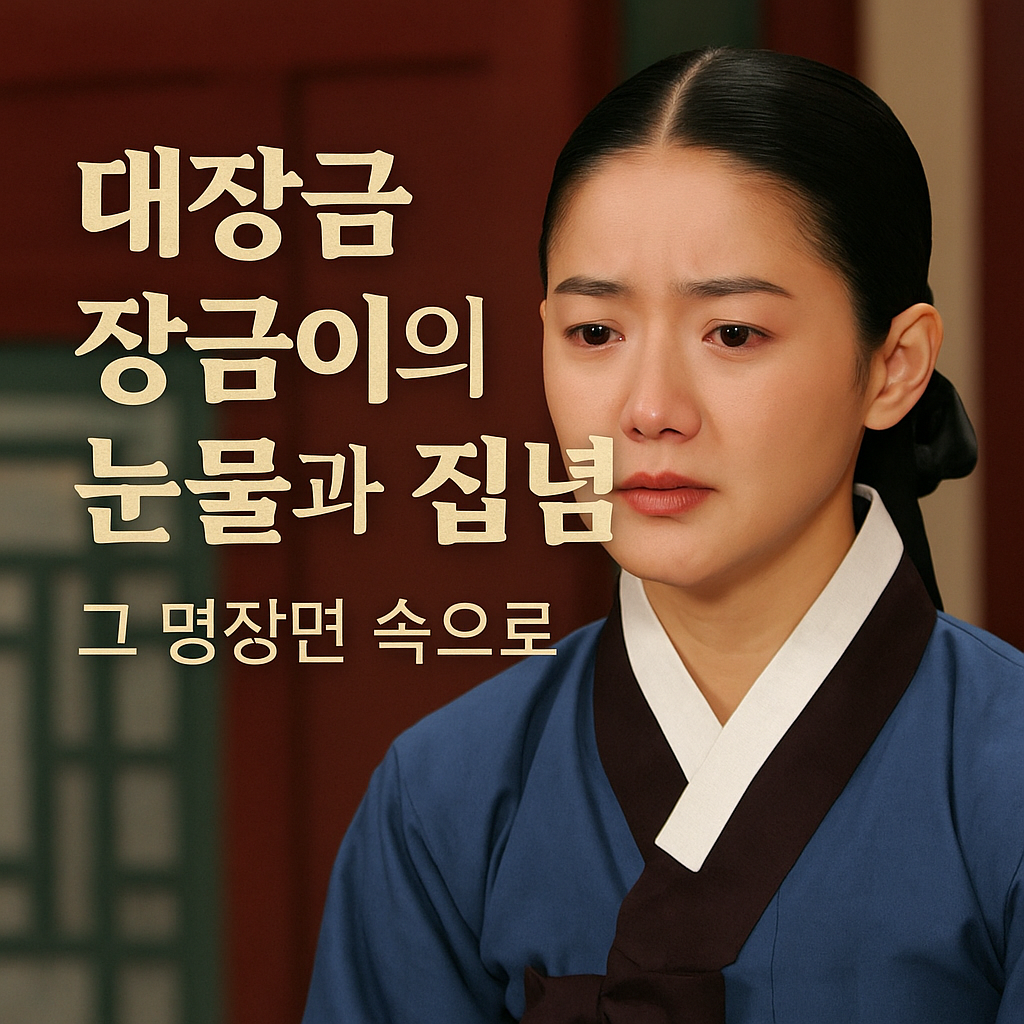 <대장금> 장금이의 눈물과 집념, 그 명장면 속으로