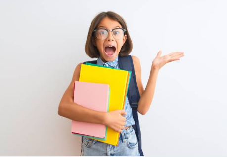 elementary student exaggerated language