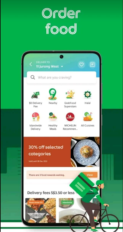 그랩의 주요기능