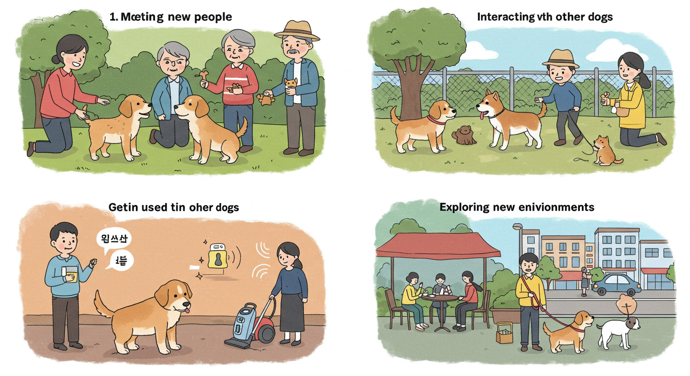 강아지 사회화
