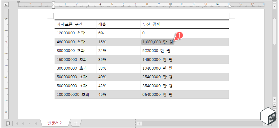 숫자 자릿점 수동 입력