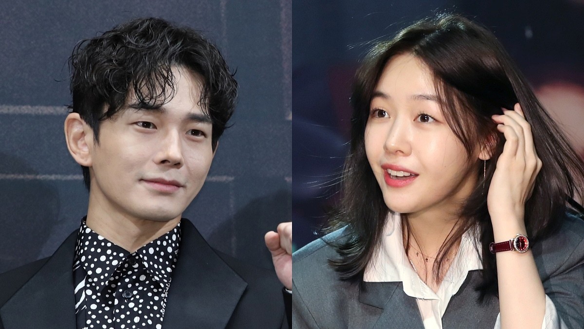 배우 민아와 온주완