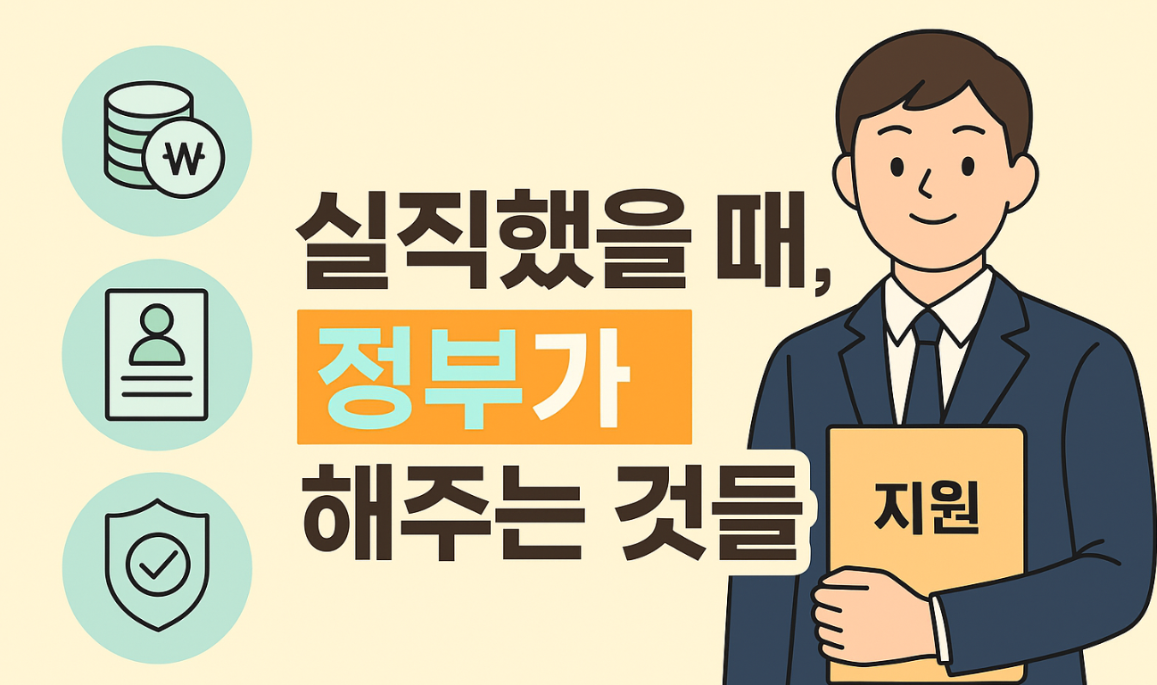 실업급여, 구직촉진수당, 실업크레딧