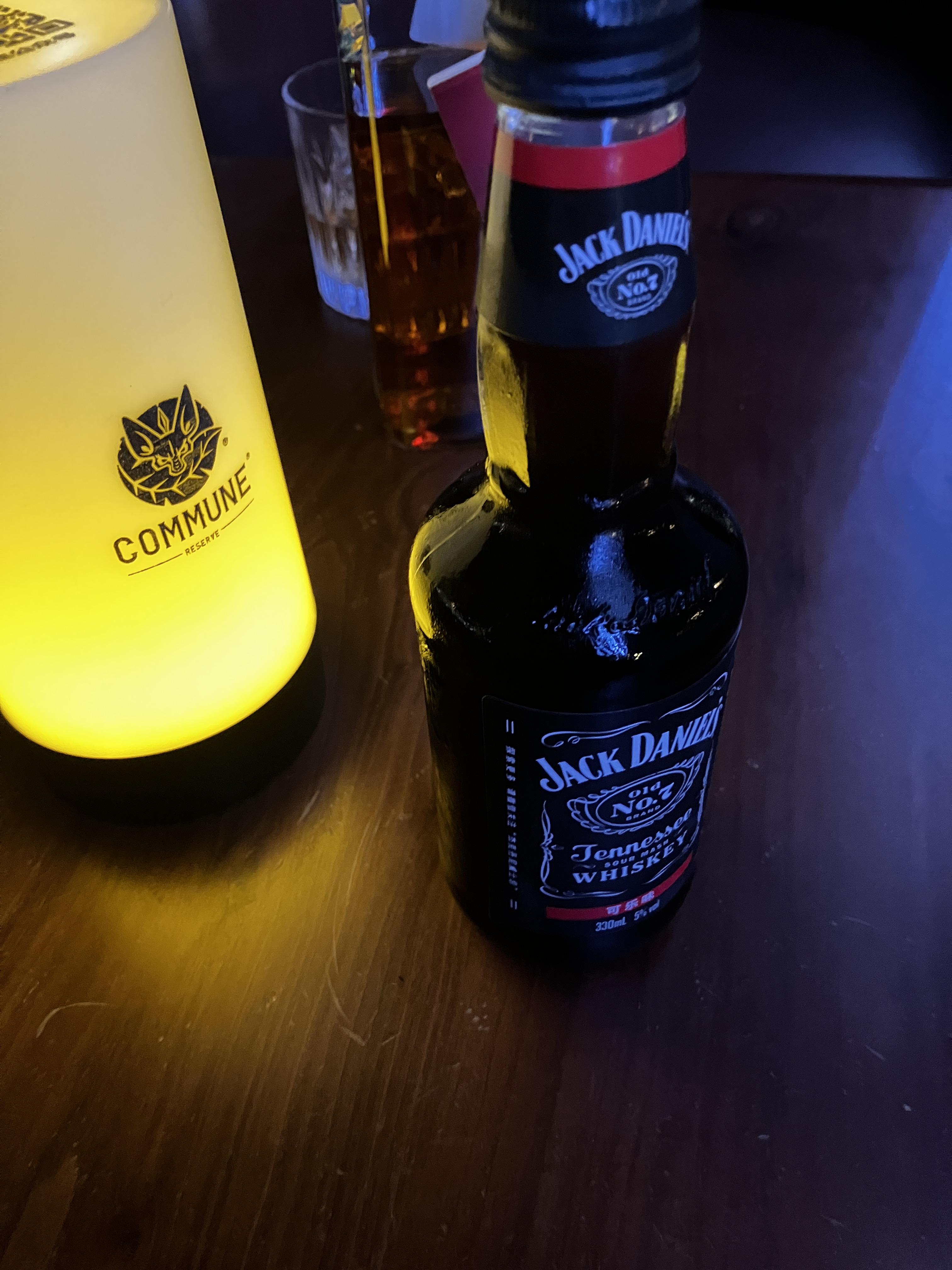 달달한 잭콕 위스키 맥주병