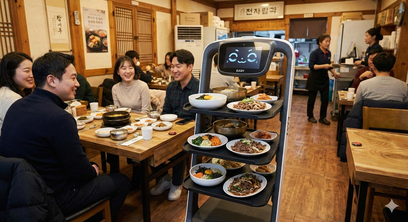 키오스크&middot;서빙로봇 이제 공짜? 소상공인 AI 지원사업 3월 신청 시작