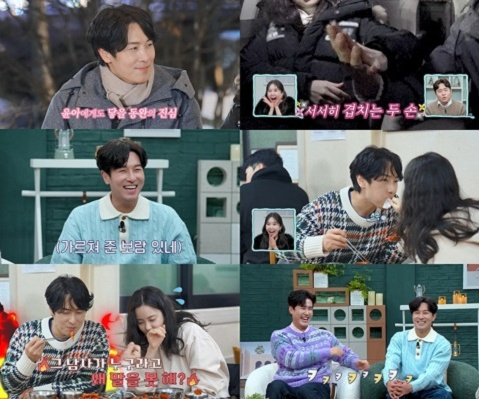 &#39;신랑수업&#39; 김동완-서윤아가 데이트를 즐기고 있다. [사진=채널A]
