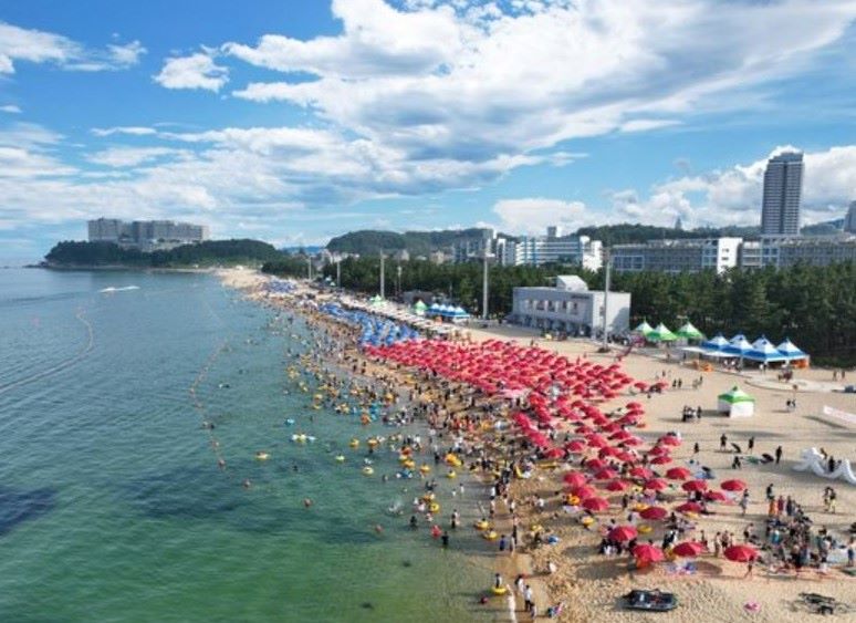 강원도 속초 해수욕장