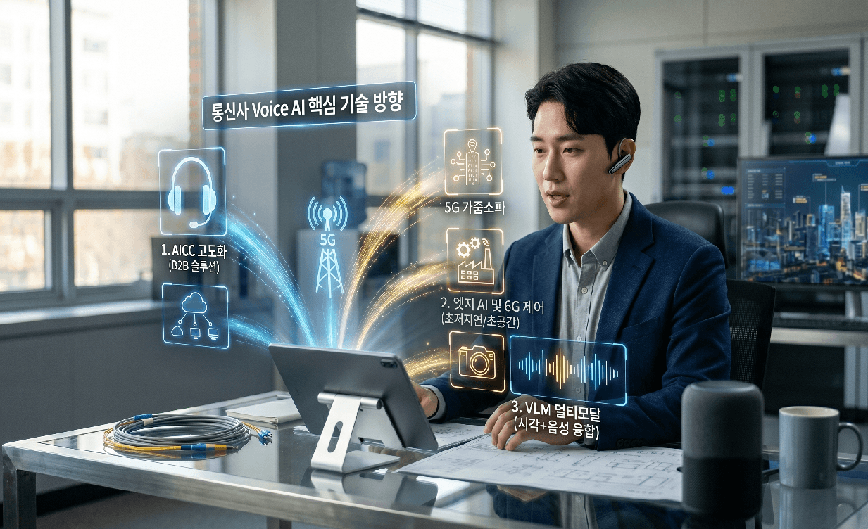 통신사가 꿈꾸는 미래의 목소리