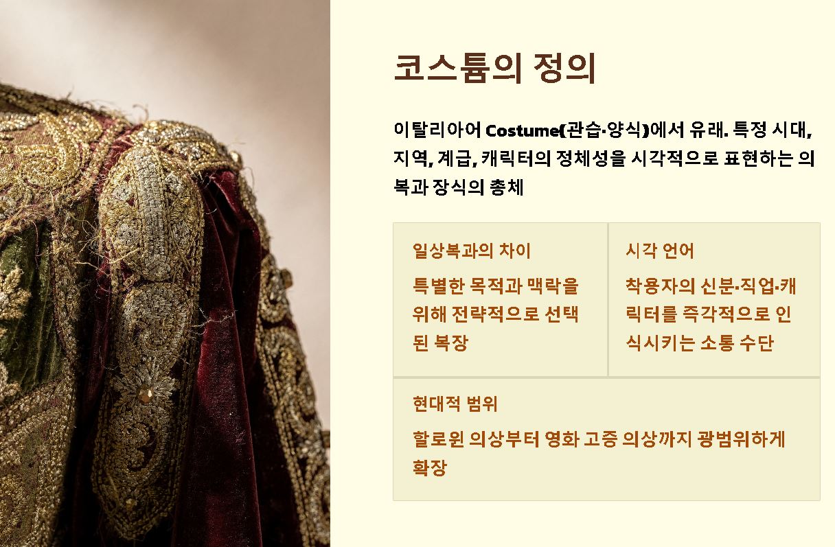 코스튬 이란 무엇인가?
