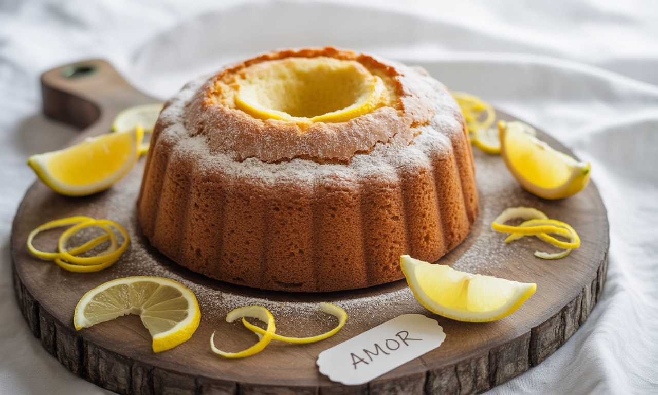 폭신하고 상큼한 비건 레몬 파운드 케이크 레시피