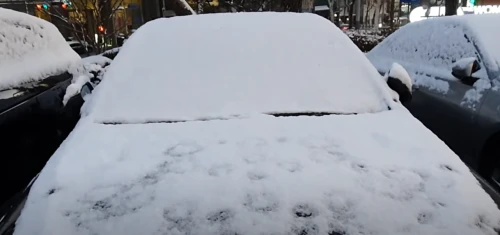 앞유리-눈쌓임-와이퍼암-변형