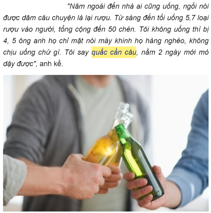 뗏 기간에 꽐라가 된 인터뷰 캡처