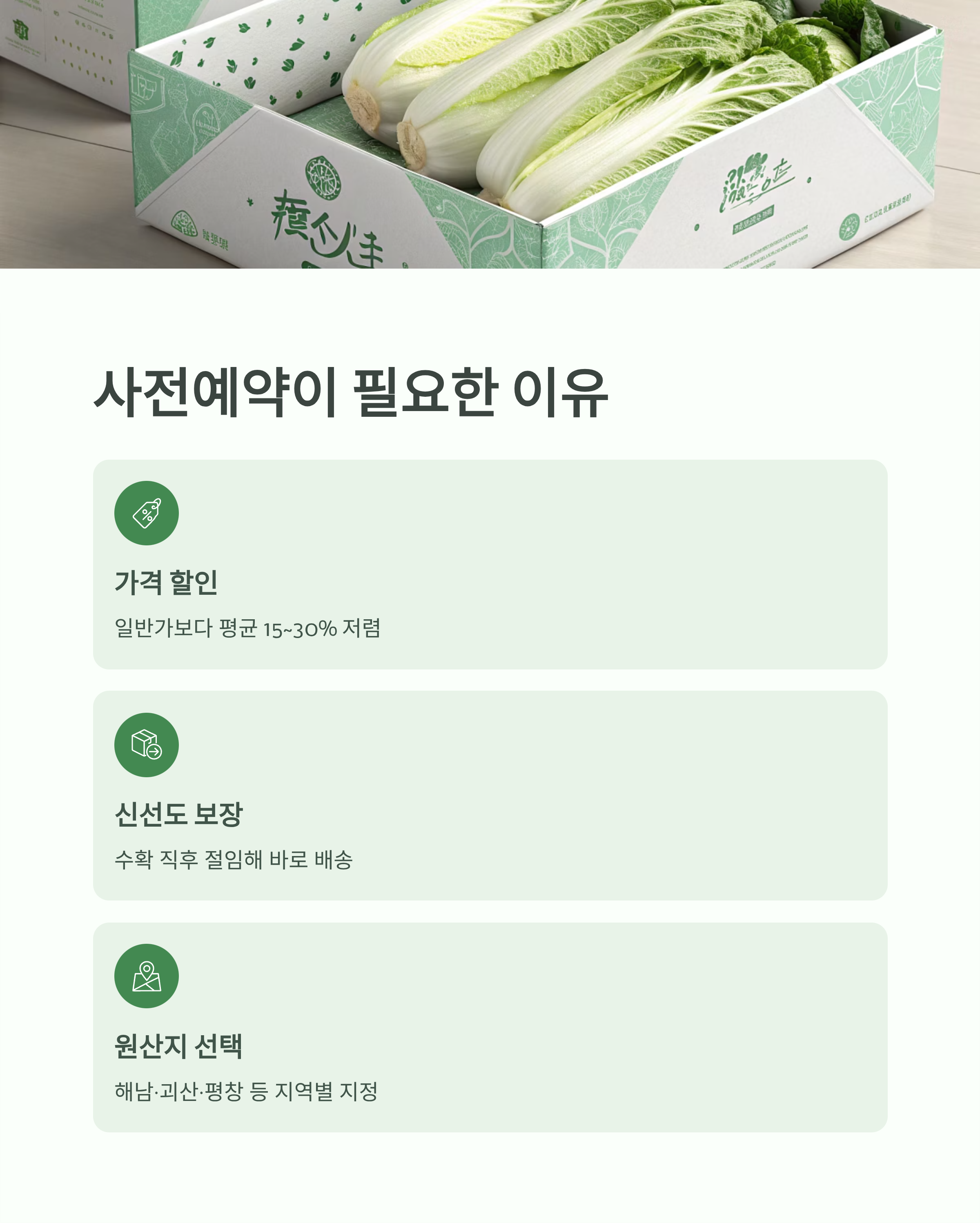 절임배추 10kg 몇 포기? ❘ 2025 절임배추 사전예약 꿀팁 총정리