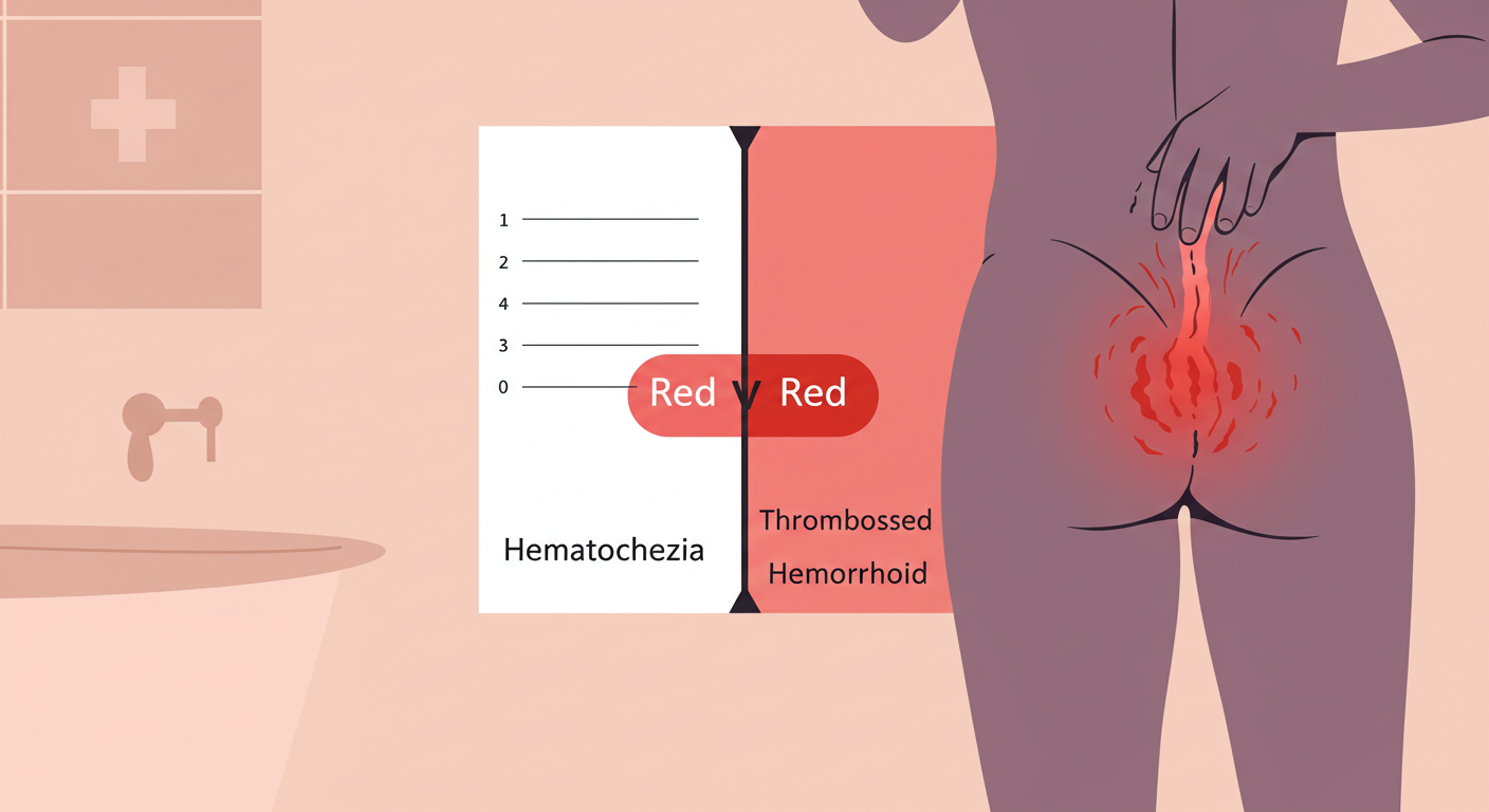 혈변&amp;#44; 혈전성치핵&amp;#44; 치질