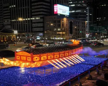 서울 빛 초롱 축제, 광화문광장 마켓_7