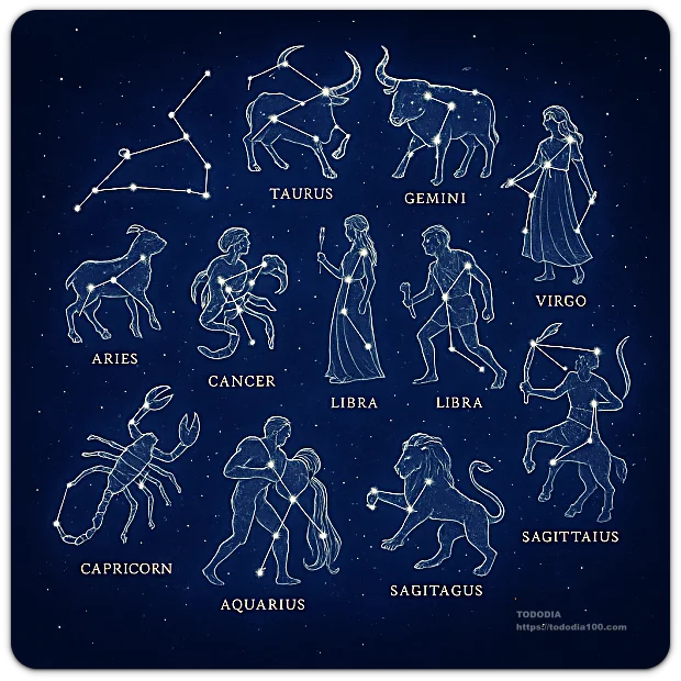 2025년 5월 별자리 운세 산수도인