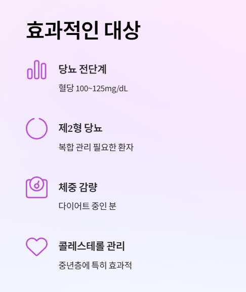 베르베린 효과적인 대상