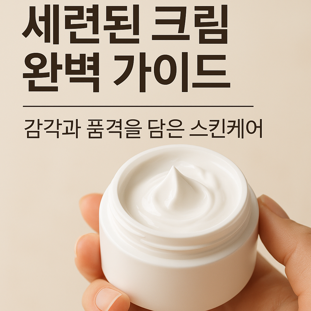 세련된 크림