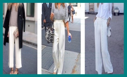 와이드 레그 팬츠