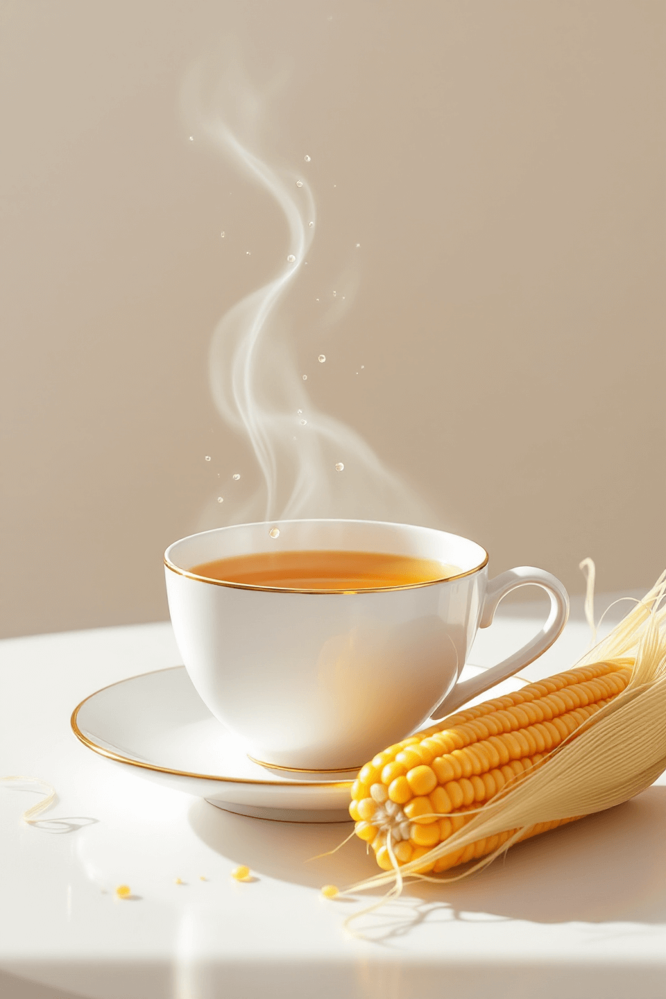 옥수수차 사진입니다.