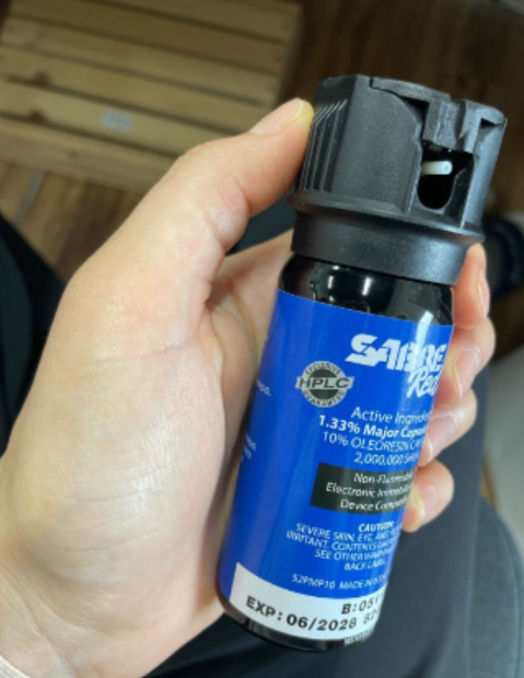 묻지마 칼부림 호신용품 스프레이