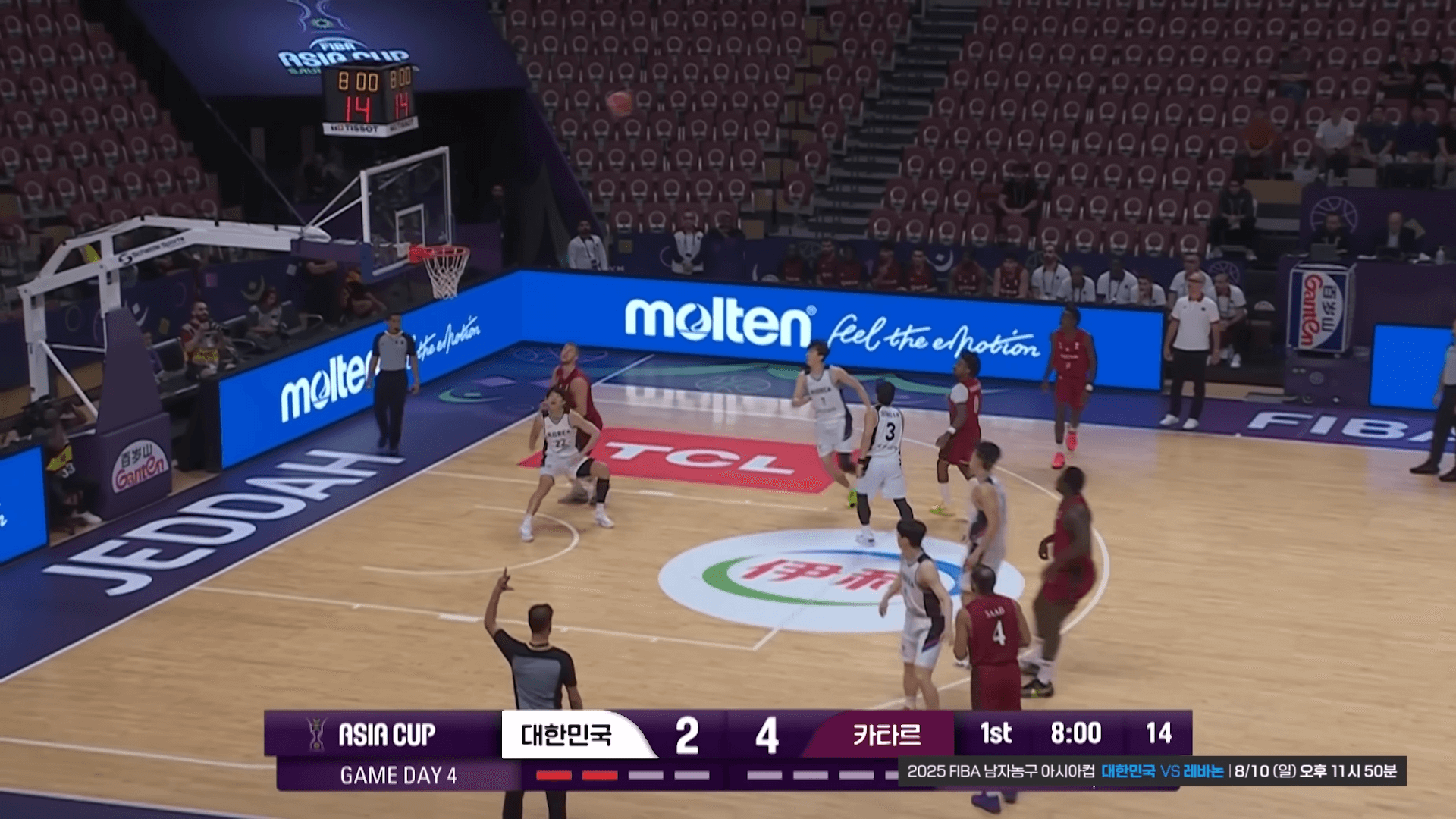 한국 FIBA 남자농구 아시안컵