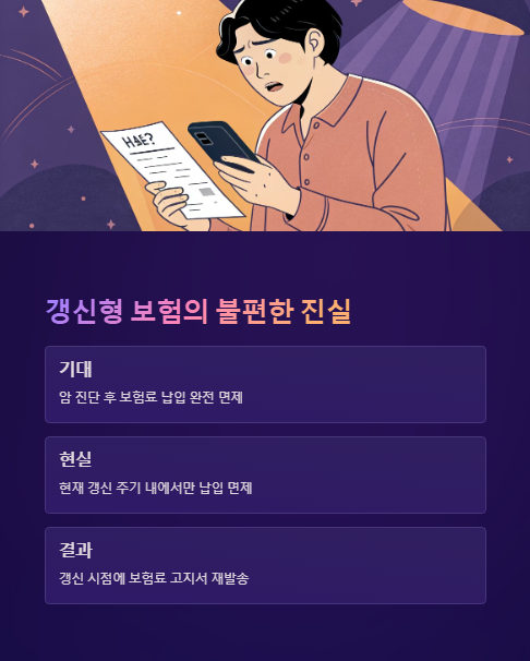 갱신형 보험의 불편한 진실