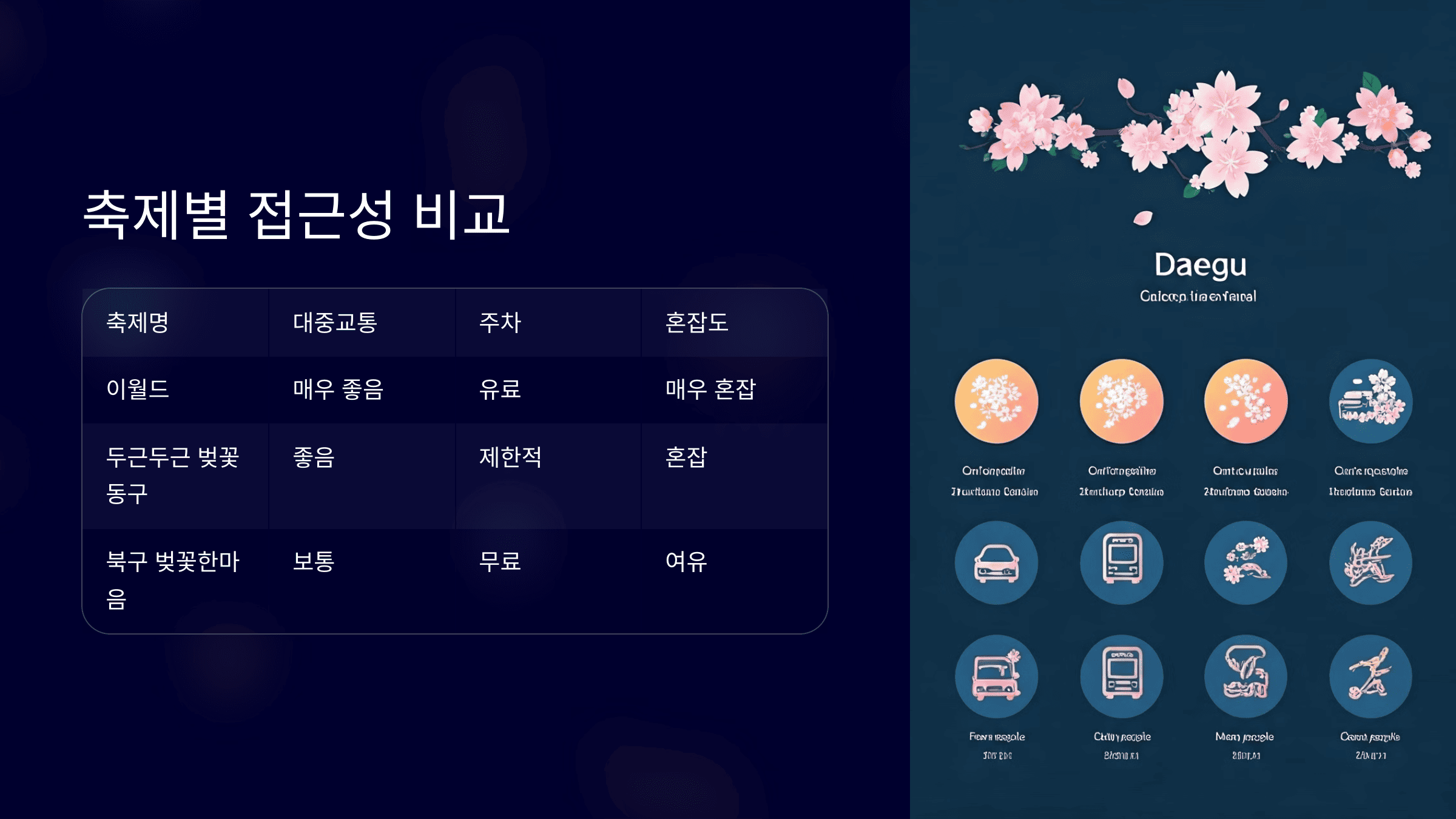 2025 대구 봄축제 완벽 가이드! 벚꽃부터 먹거리, 포토존까지 총정리