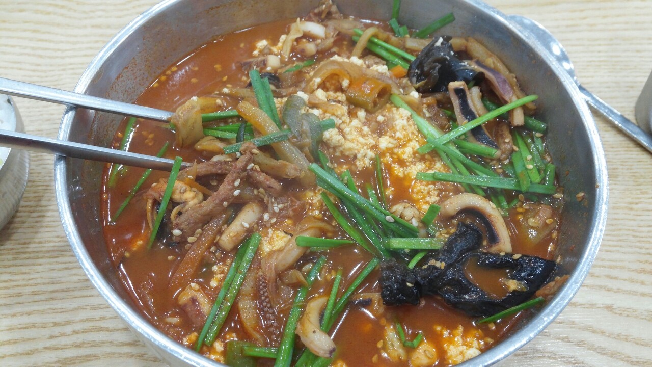 강원도 맛집 동화가든 모두부