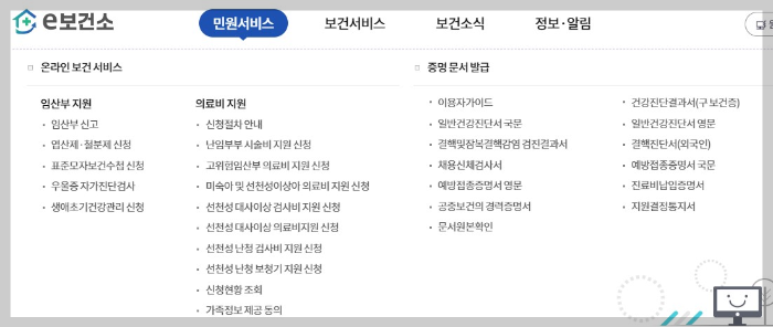 보건증 인터넷 발급 1