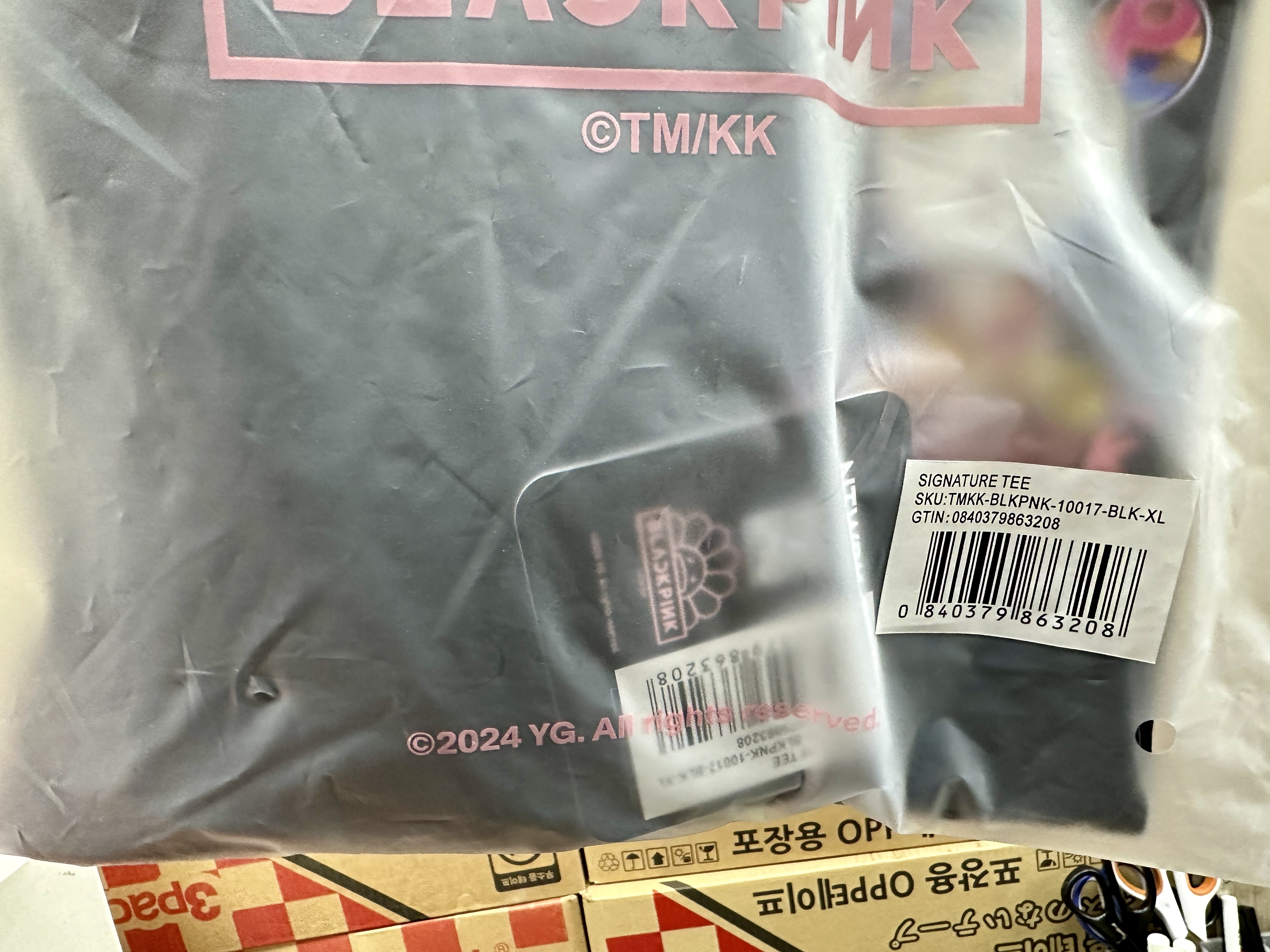 카이카이키키 x 블랙핑크 시그니처 티셔츠