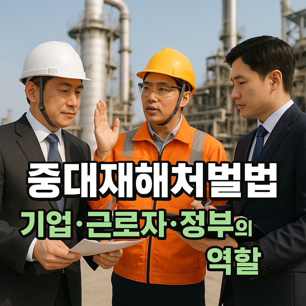 산업현장에서 기업, 근로자, 정부의 안전관리 논의