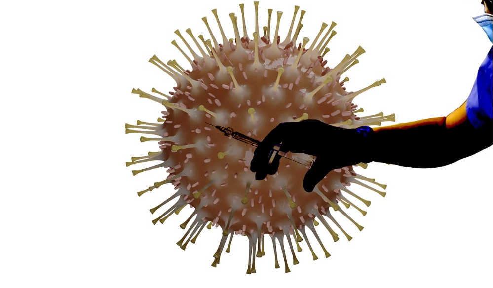 Vaccine, Virus, Syringe image