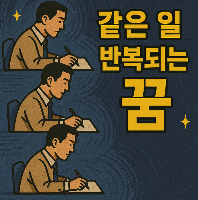 같은 일이 반복되는 꿈