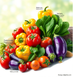 파이토케미컬 식품 색깔에 따라 항암 효과