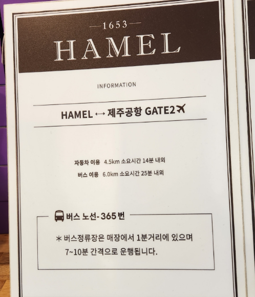 제주 하멜 치즈케이크